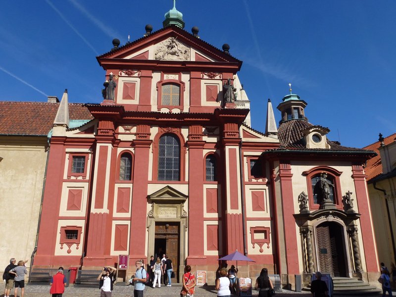 Prague old palace  Basilica of St George 1