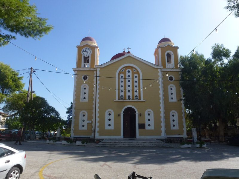 Polis Bay Stravros village church