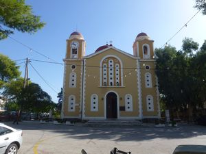 Polis Bay Stravros village church