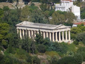 Athens Ancient Agora Temple of Hephaistos 1