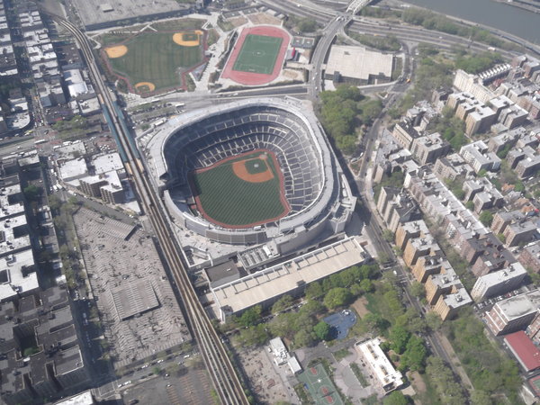 Yankee Stadium from the air