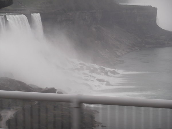 First glimpse of Niagara Falls