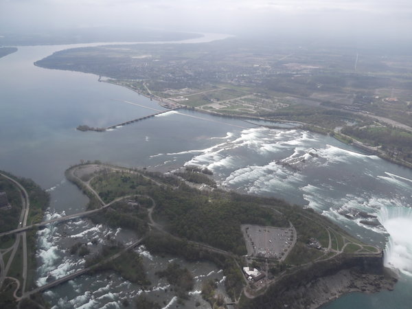 Niagara from the Helicopter