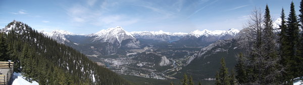 Mountains around Banff
