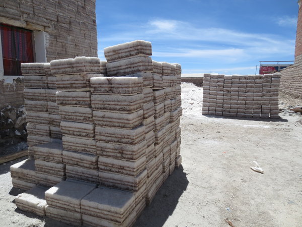 Salt Bricks for Building Homes