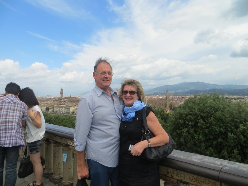Steve & Gail, Florence, Italy