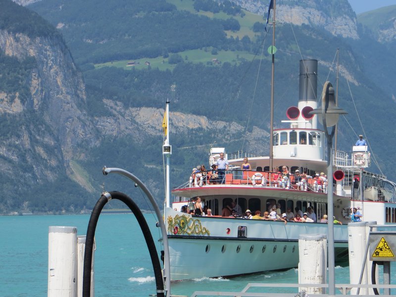 Paddle Steamer - Lake Lucerne