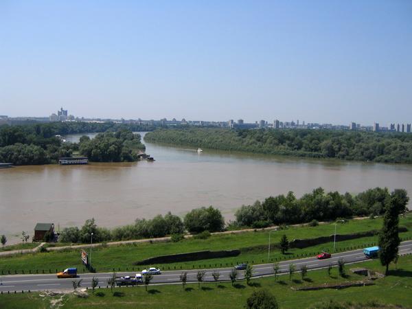 Where the Sava meets the Danube