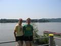 Jelena and I on the Danube