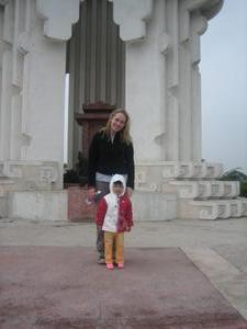 Chi and me at martyr's memorial