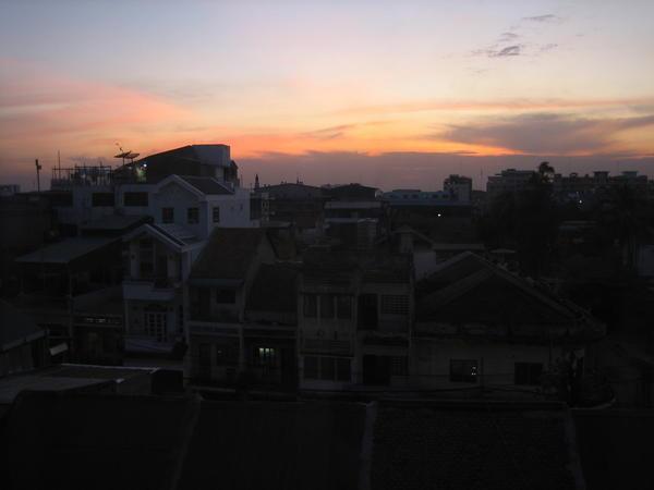 Phnom Penh sunset