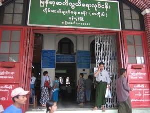 Yangon post office