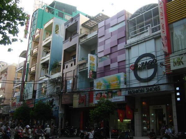 Posh Saigon street