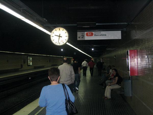 Metro to Barcelona