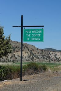 center of Oregon
