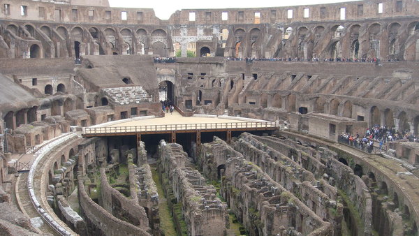 Inside Colosseum