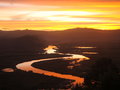 Anjozorobe's River Sunset