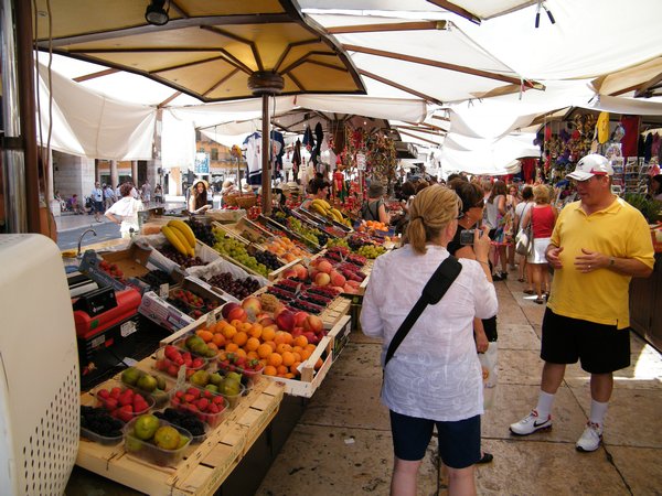 Fruit Stalls in Verona