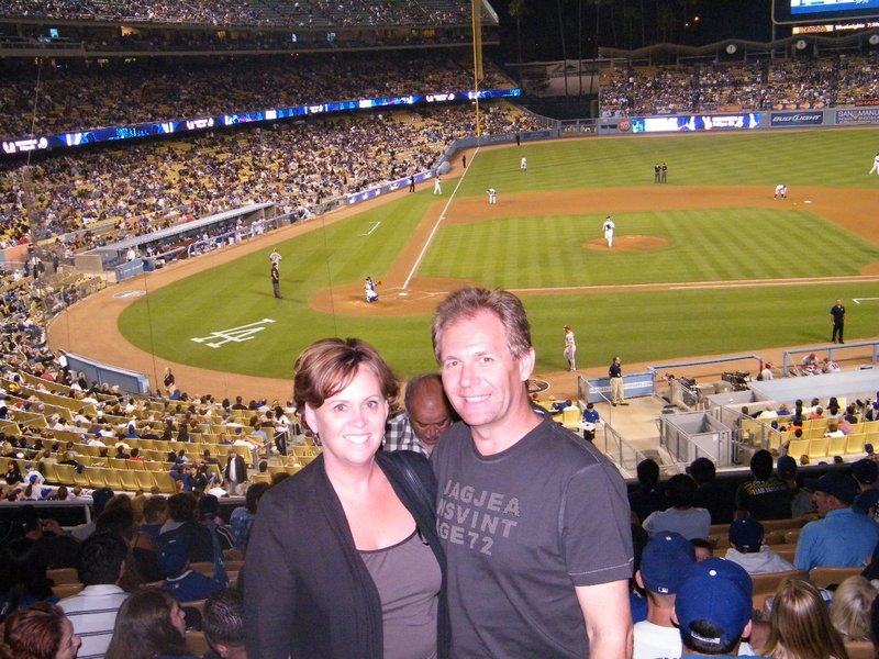 At The Dodgers Game