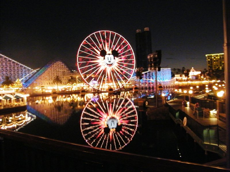 Disneyland at Night - California Screamin'