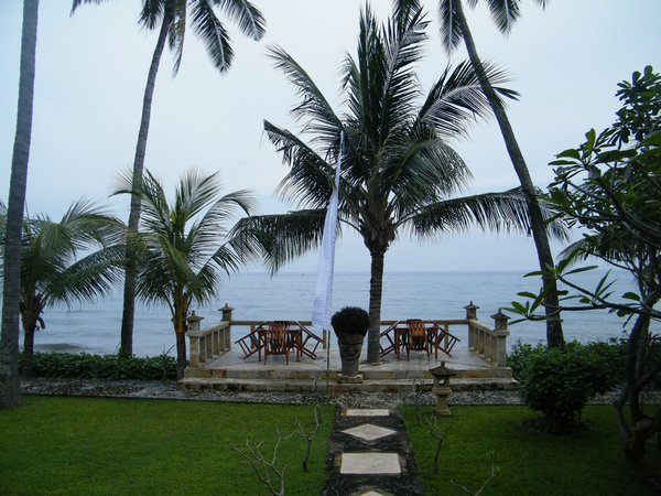 View from Beach Villa