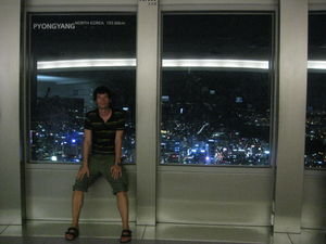 Seoul cityscape and me
