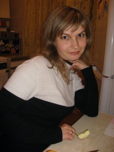 My hostess, the lovely Nastya