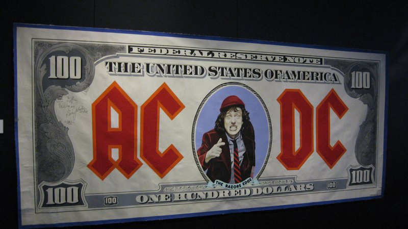 AC/DC stage props