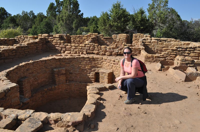 Pithouse on top of Mesa Verde