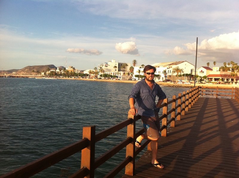 Boardwalk in La Paz
