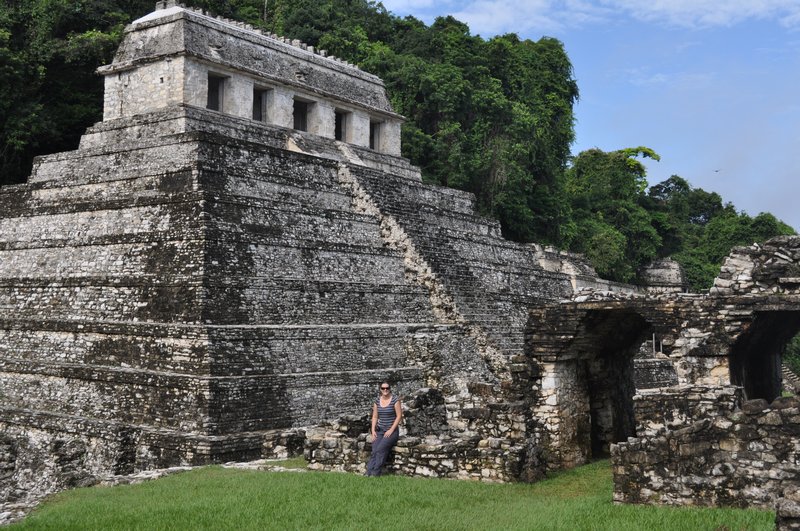 Grand temple at Palenque
