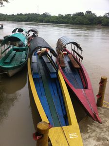 Jungle boats to Yaxchilan