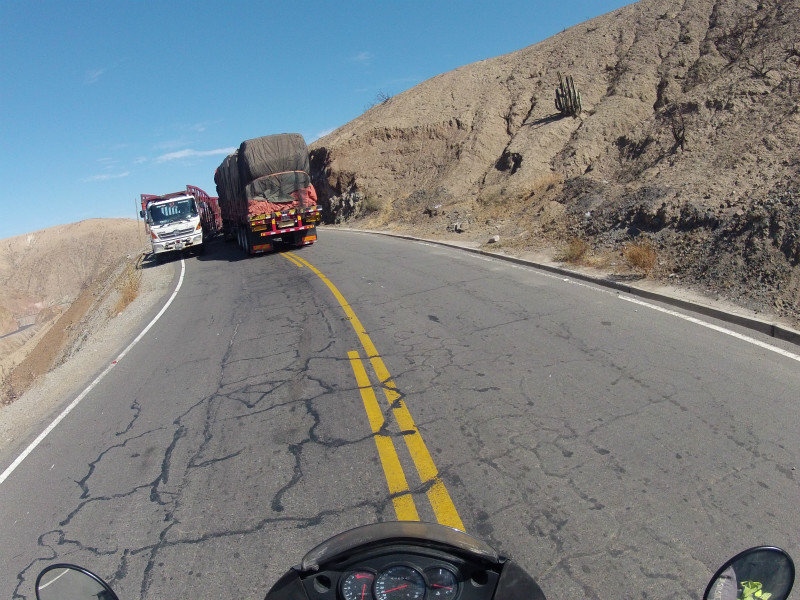 Typical moments on the bike - 3. Extremely dangerous overtaking