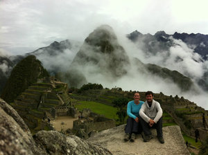 Postcard photo of Machu Picchu