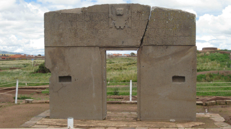 Sun gate at Tiwanaku