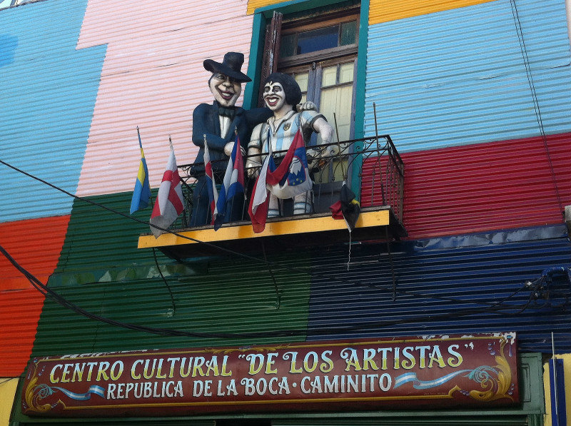 La Boca's Caminito in Buenos Aires I