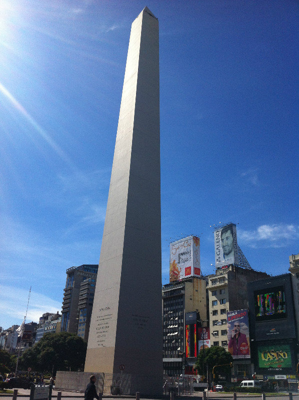 Obelisk in Buenos Aires