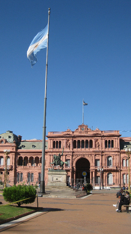 Casa Rosada (parliament house) in Buenos Aires