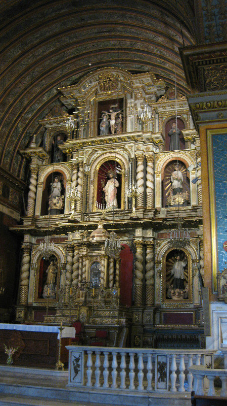 Inside Cordoba cathedral