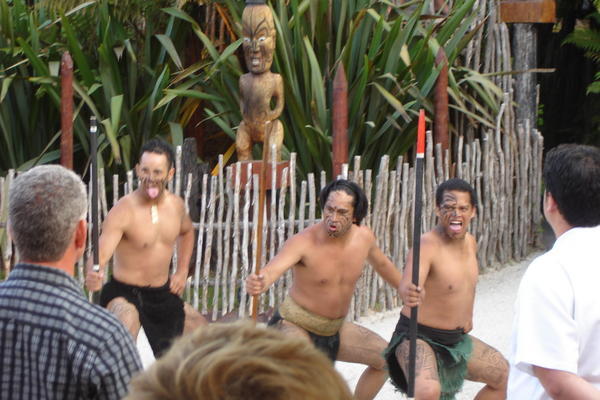 The Maori's challenging our chiefs