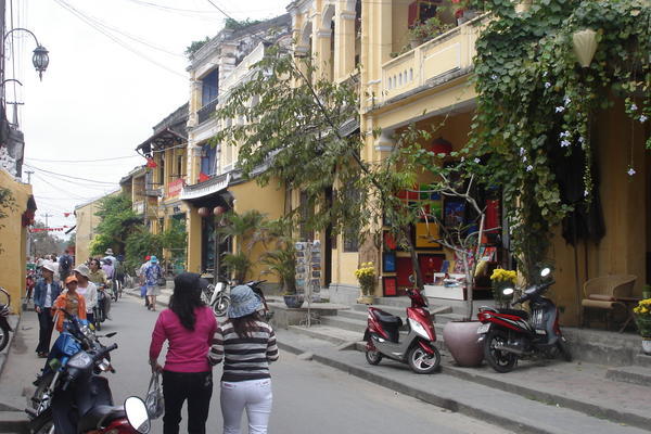 The beautiful streets of Hoi An