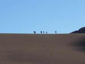 A little sand dune