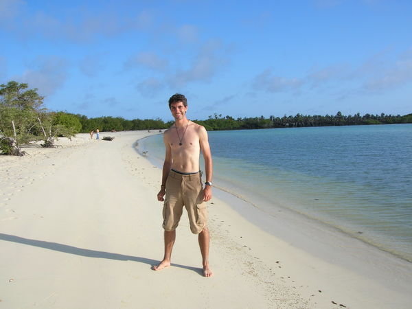 Gregor on the northern part of Tortuga Bay