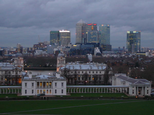 Greenwich - View of London