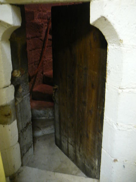 Secret door to the tower