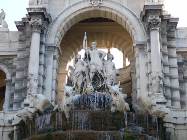 Marseille - Longchamps Palace Fountain 3
