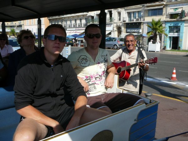 Marseille - Some guy trying to serenade us