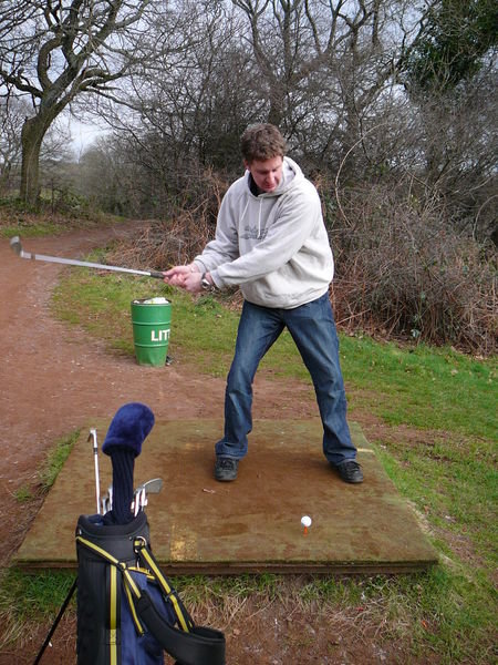 Cardiff - Golf game (Dangerous Dave)