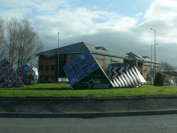 Cardiff - Weird road signs