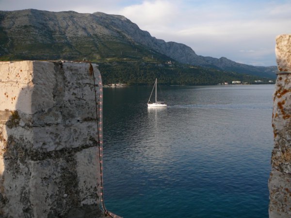 Korcula - view from fort